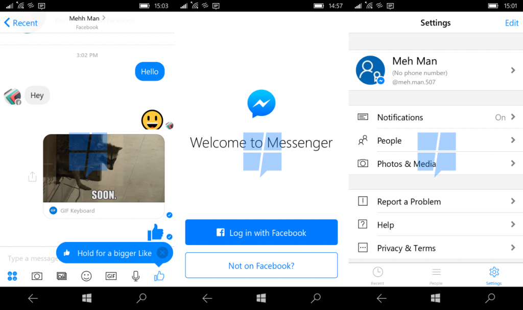 Facebook Messenger App Now Available On Windows Phone In Easy Steps