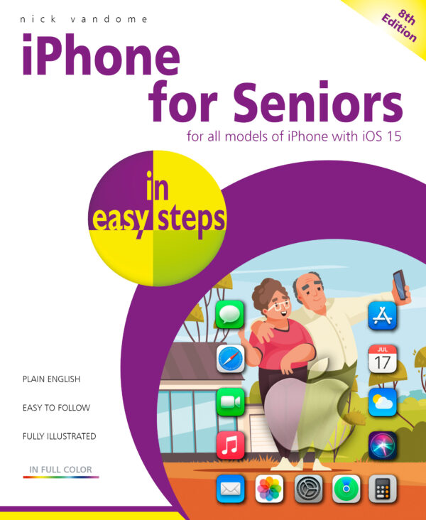 9781840789454 iPhone for Seniors in easy steps, 8th edition ebook pdf