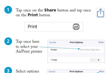 Do you know how to print from your iPad?