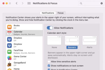 How to manage notifications on your Mac