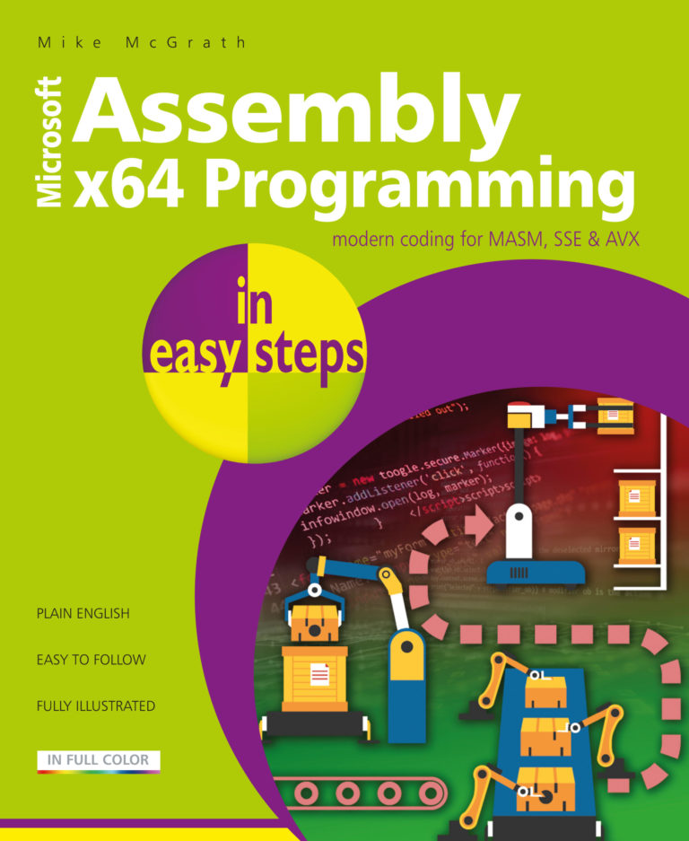 Assembly x64 Programming in easy steps 9781840789522|Assembly x64 in easy steps 9781840789522|Assembly x64 Programming in easy steps 9781840789522|Assembly x64 Programming in easy steps 9781840789522|