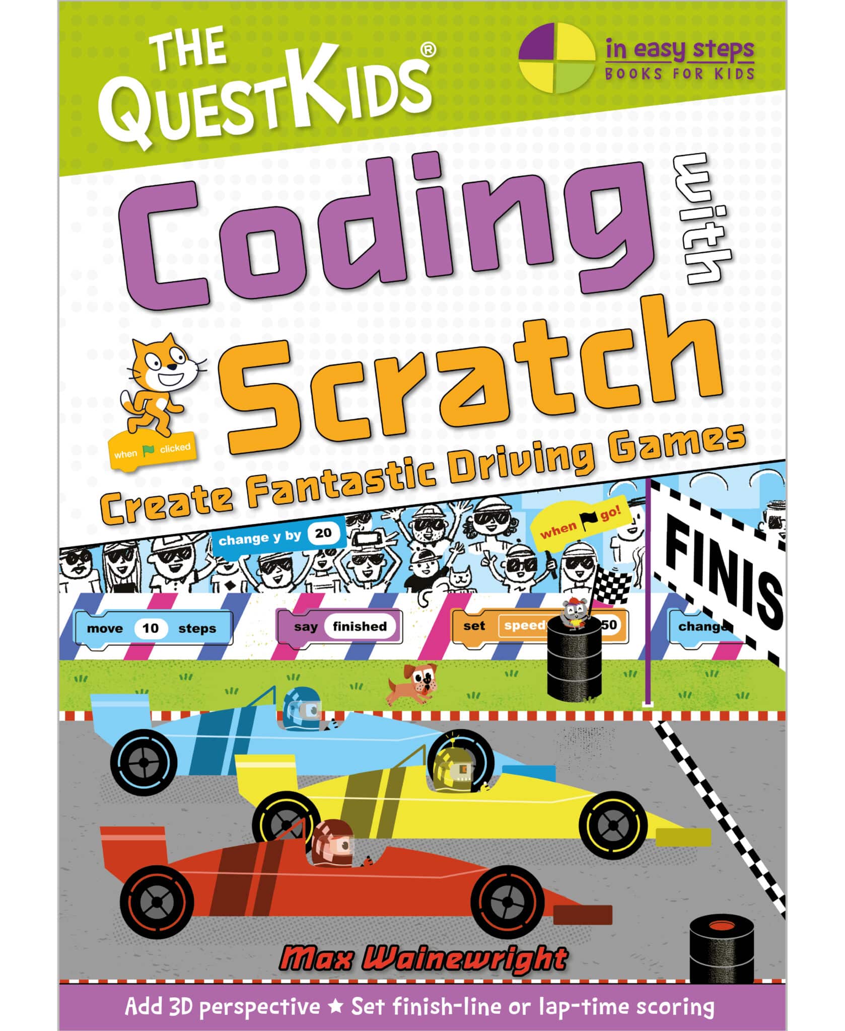 Coding with Scratch - Create Fantastic Driving Games - cover