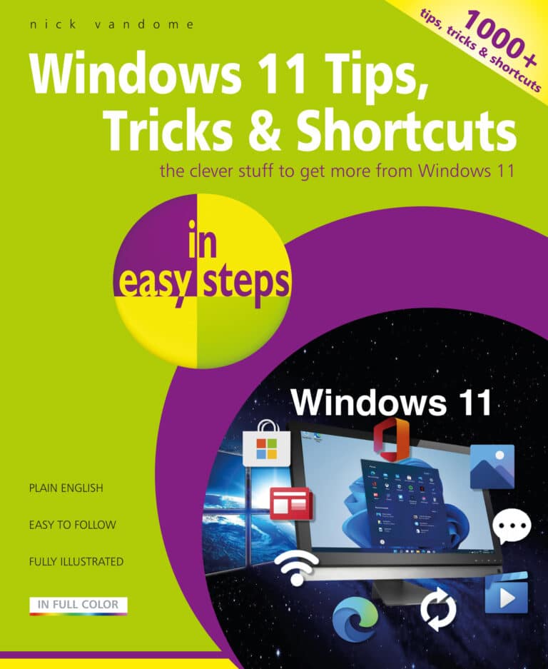 Windows 11 Tips, Tricks & Shortcuts in easy steps 9781840789973 front cover