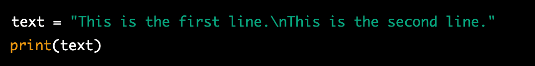 n python code example