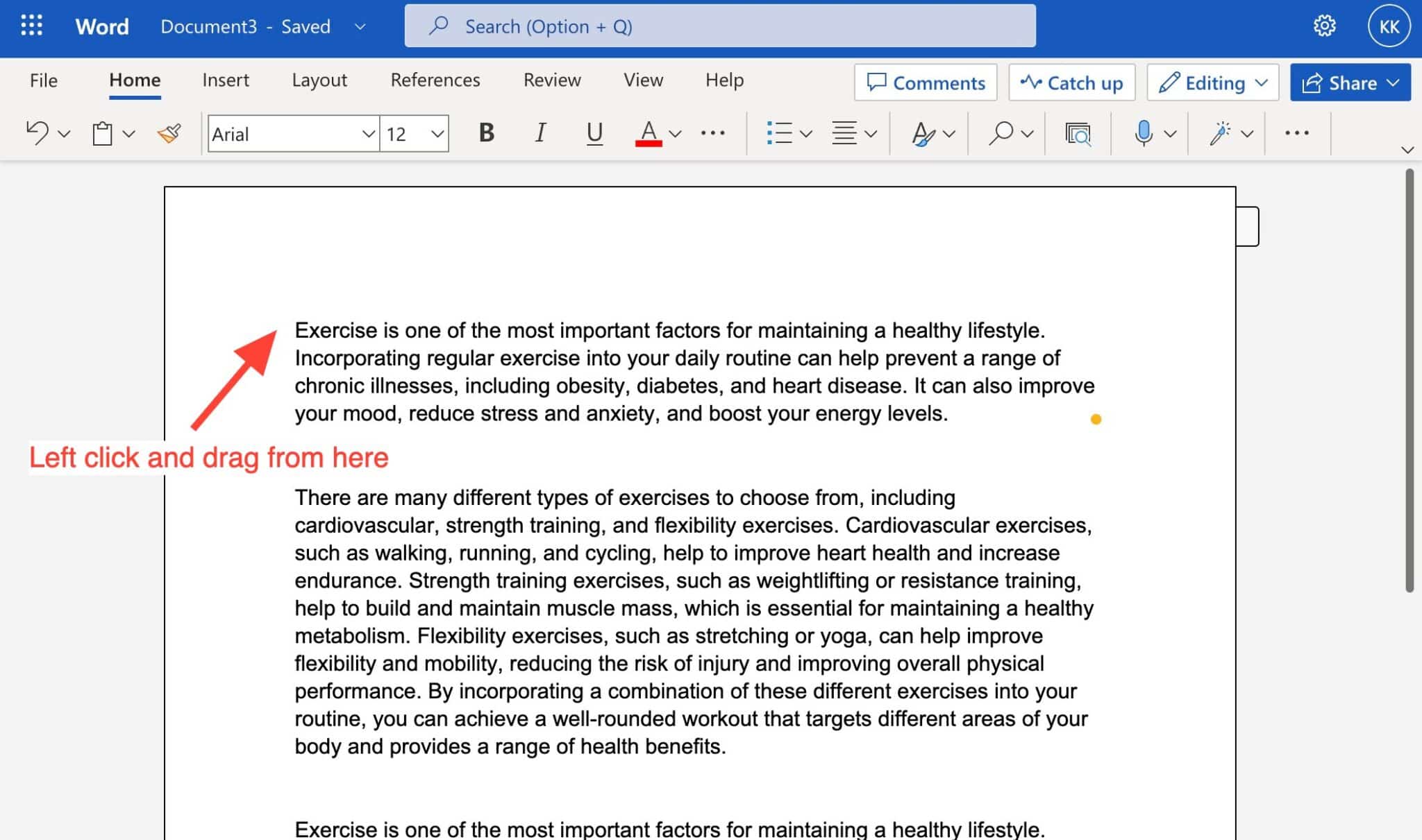 how to copy multi-page document microsoft word