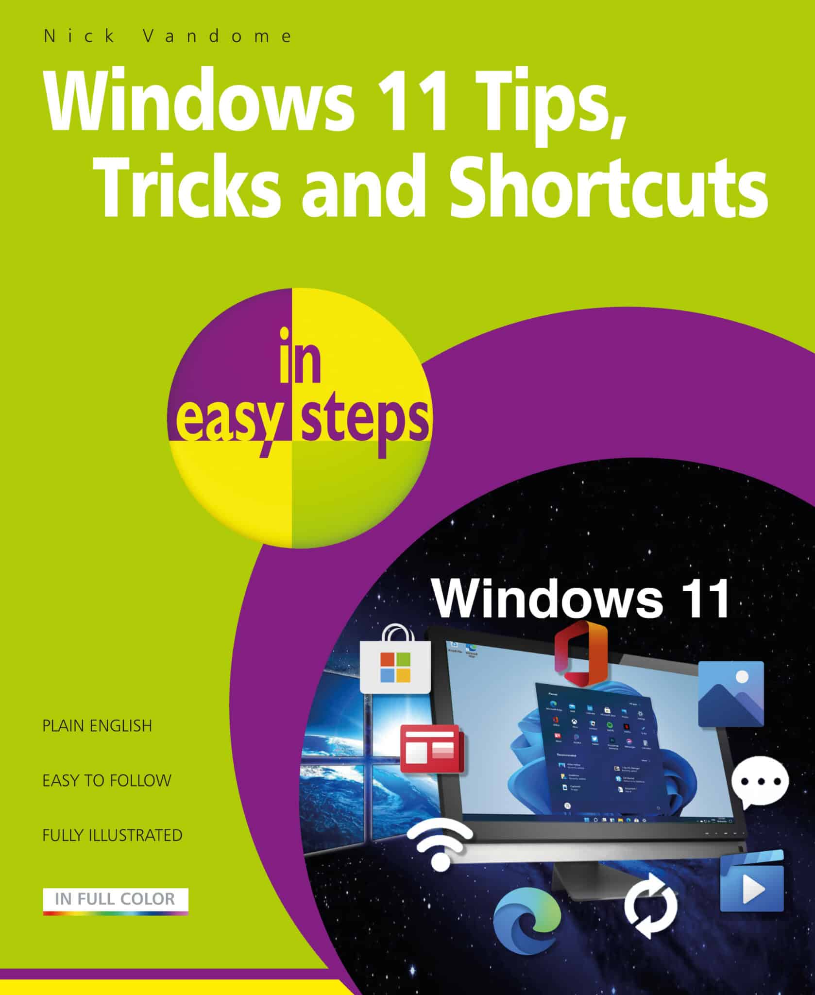 Windows 11 Tips, Tricks & Shortcuts in easy steps 9781840789973 front cover