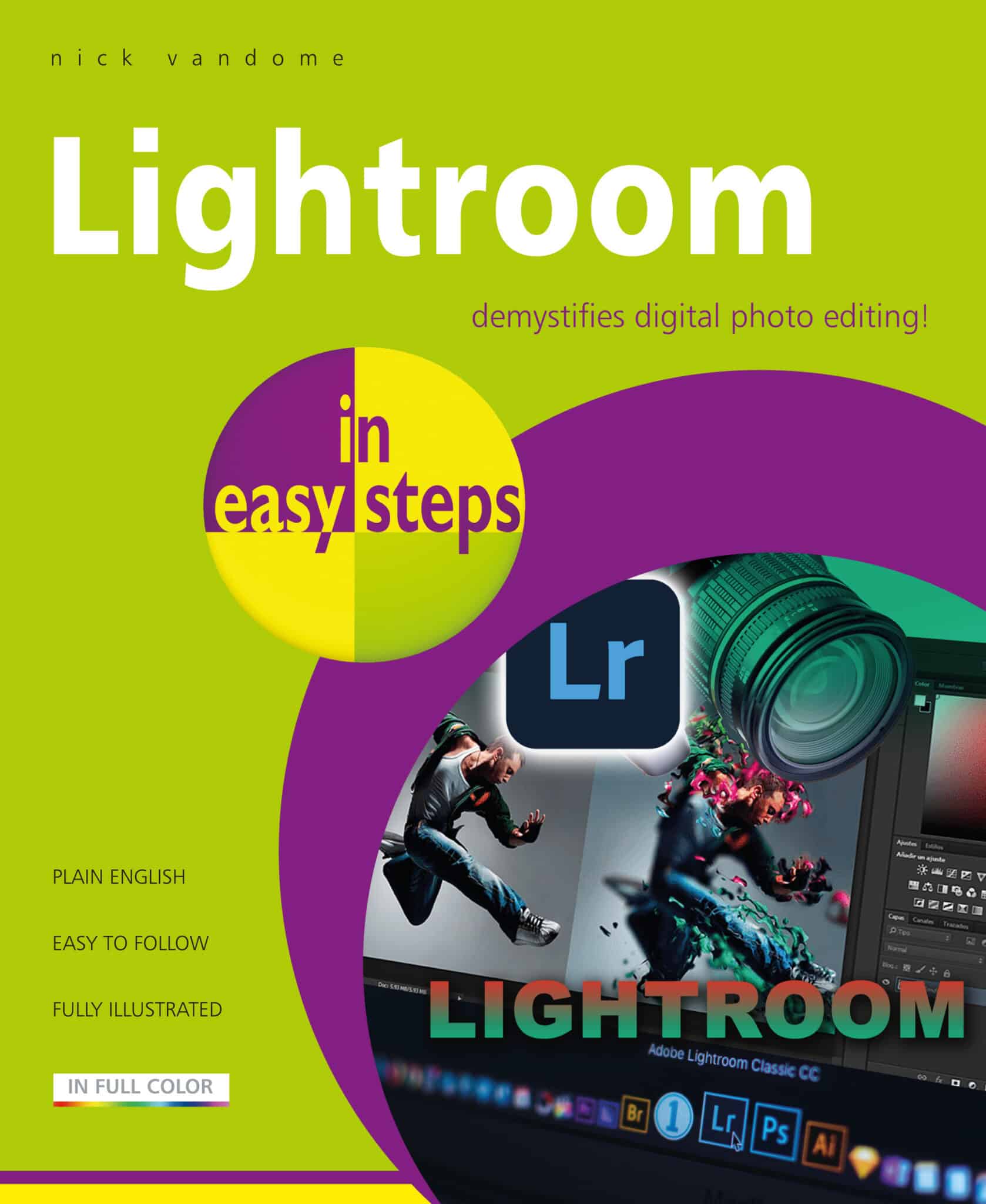 Lightroom in easy steps 9781787910089 front cover